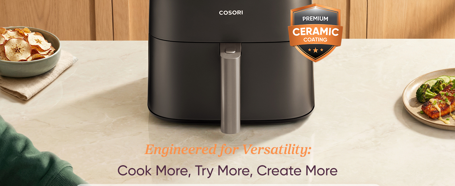 Friteuză cu aer cald Cosori 6 L – imagine detaliu 2