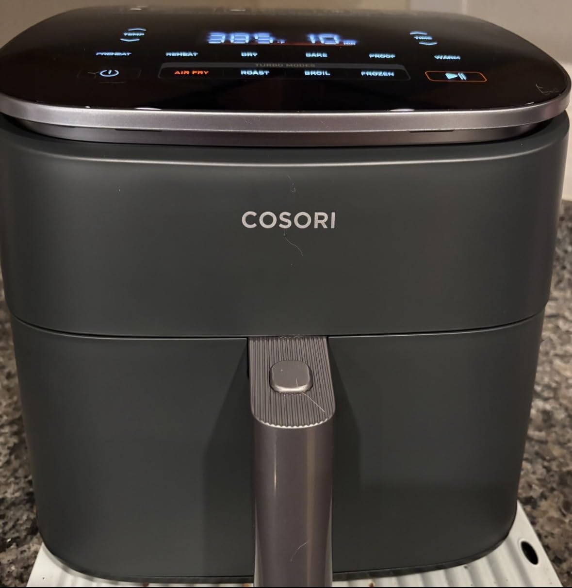 Friteuză cu aer cald Cosori 6 L, fotografie client